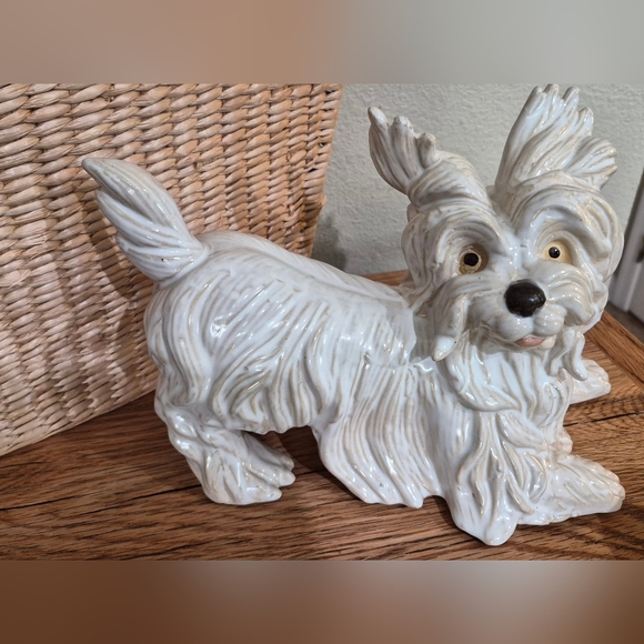 None Other - Vintage Ceramic Figurine of a West Highland White Terrier